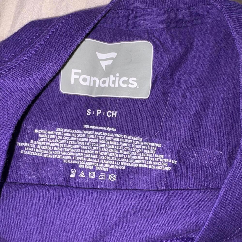 Minnesota Vikings Justin Jefferson #18 New Mens Small Purple NFL T-Shirt Jersey - Picture 6 of 6